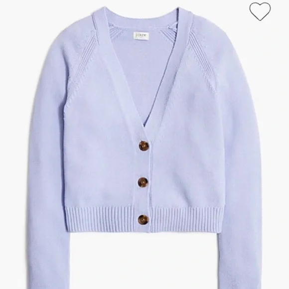 J Crew Lilac Button Up Cardigan - Picture 7 of 7